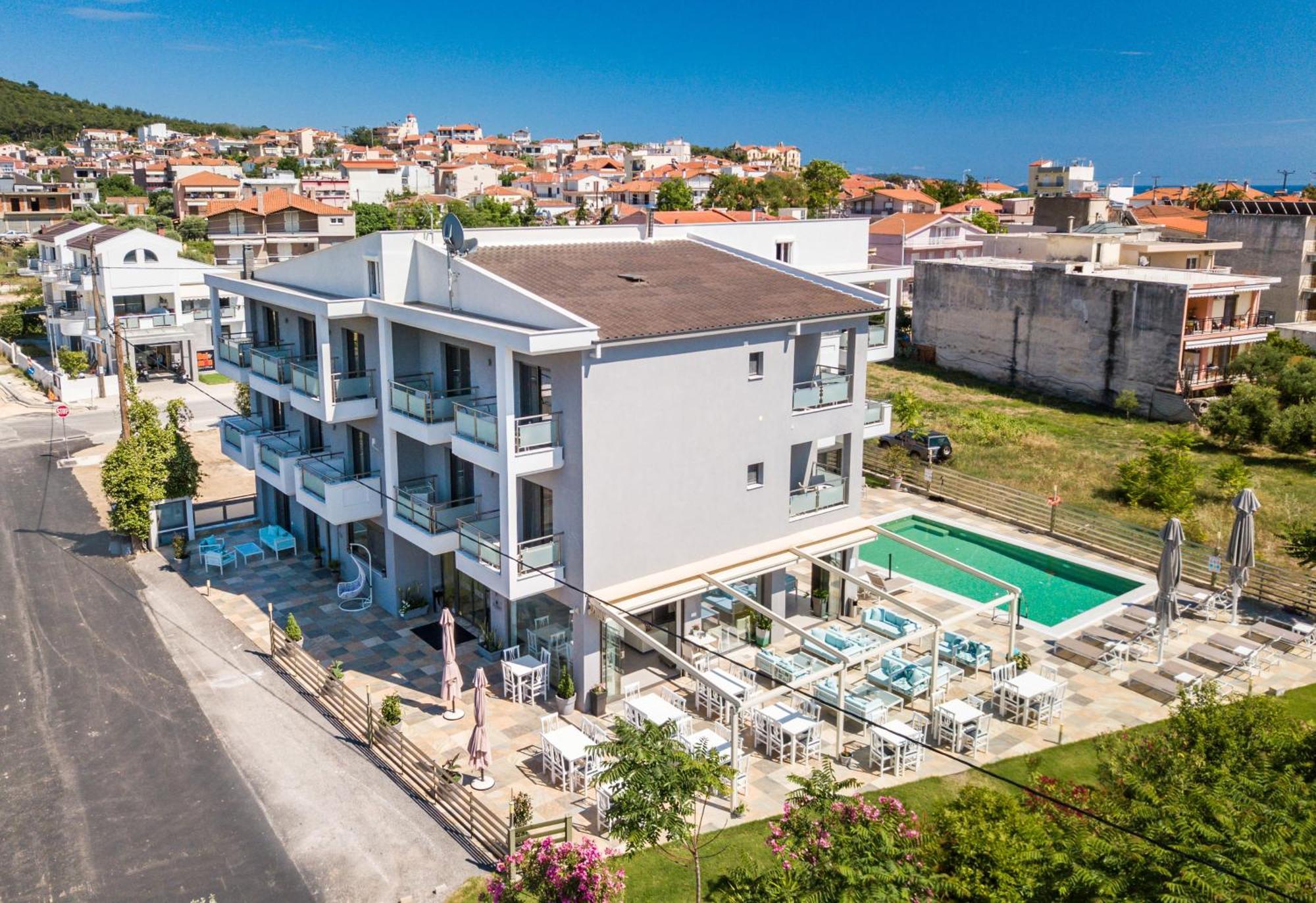 Patiras Deluxe B&B Limenaria  Bagian luar foto